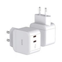 Qdos PowerCube 45W Dual USB-C Bianco - Nuovo