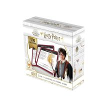 Juego de cartas Topi Games Harry Potter Quiz 500 500 preguntas 8 películas 8 jugadores a partir de 7 años Negro - Nuevo