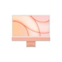 iMac 24 Apple M1 (2021) 3,2 Ghz 256 Go SSD 8 Go Apple GPU 8, Orange - QWERTY - Spanish