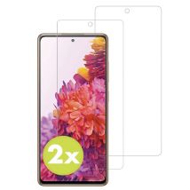 Accezz Protection d'écran en verre trempé 2-pack pour Samsung Galaxy S20 FE
