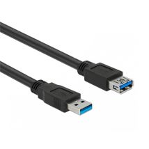 Hamlet XCU3A-MF10 cable USB USB 3.2 Gen 1 (3.1 Gen 1) 1 m USB A Negro - Nuevo