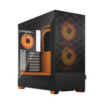 Fractal Design Pop Air Tower nero, arancione - Nuovo
