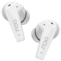 DCU Advance Tecnologic 34152045 auricolari/cuffie True Wireless Stereo (TWS) ganci auricolari Chiamate/Musica Bianco - Nuovo