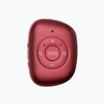 LEOTEC SMART TRACKER ANTI-PERDITA 4G ROSSO GPS - Nuovo