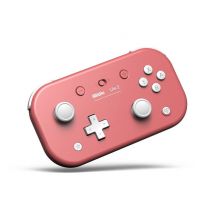 8Bitdo Lite 2 Rose Bluetooth/USB Manette de jeu Analogique/Numérique Android, Nintendo Switch, Nintendo Switch Lite
