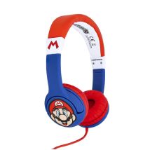 OTL Technologies Super Mario Blue Écouteurs Avec fil Arceau Musique Multicolore
