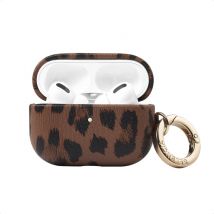 Selencia Coque Sabi pour AirPods Pro / Pro 2 - imprimé léopard - Mocha Brown
