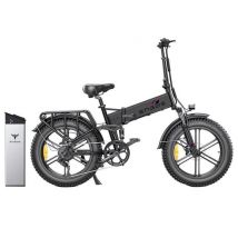 ENGWE ENGINE PRO bicicleta eléctrica - 750W 75KM de autonomía - Frenos de disco - Negro - Nuevo