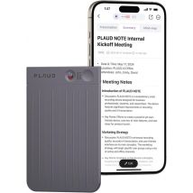 Registratore Vocale IA PLAUD NOTE PLD-64G-BL Nero 64GB - Doppio Microfono, Trascrizione IA, Archiviazione 480h - Nuovo