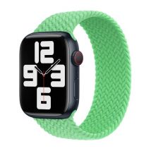 Bracelet Solo tressé pour Apple Watch | 44/45/46/49 mm - Taille 11 - Bright Green
