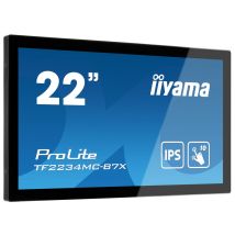 iiyama ProLite TF2234MC-B7X écran plat de PC 54,6 cm (21.5 ) 1920 x 1080 pixels Full HD LED Écran tactile Multi-utilisateur Noir