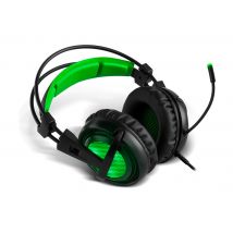 BG Xonar-X6 Auriculares Alámbrico Diadema Juego Negro, Verde - Nuevo