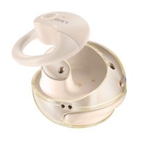 LinQ Auriculares Bluetooth Clip Diseño Abierto Micrófono Táctil Beige - Nuevo