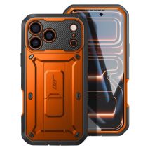 Supcase Carcasa integral para iPhone 17 Pro Max Serie Unicorn Beetle Pro con soporte Naranja - Nuevo