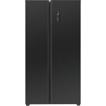 Refrigerador americano con congelador 442L Negro Bomann SBS7344-Negro - Nuevo
