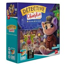 Juego cooperativo Detective Charlie: Investigaciones en Mysterville para niños - Nuevo