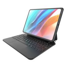Funda con teclado fijo Typee QWERTY para iPad Pro 11 (2018-2022) / Air 4 (2020) / Air 5 (2022) / Air 11 pulgadas (2025) M3 / (2024) M3 - Negro - Nuevo