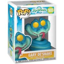 Figurine vinyl Funko Pop! Zootopie 2 Gary De'snake n°1655 - Vinyle sculpté, boîte vitrine, teal/bleu