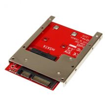 StarTech.com Adaptateur mSATA SSD vers SATA 2,5 - Carte Convertisseur mSATA SSD vers SATA 2,5