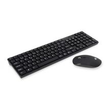Conceptronic Orazio clavier Souris incluse Maison RF sans fil QWERTY Portuguais Noir