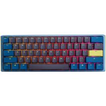 Ducky One 3 Daybreak Mini clavier Gaming USB Allemand Noir, Bleu, Vert