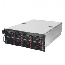 Silverstone SST-RM43-320-RS Boîtier de disques de stockage Boîtier HDD Gris 2.5/3.5