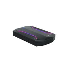 TooQ TQE-2599RGB caja para disco duro externo Carcasa de disco duro/SSD Negro 2.5 - Nuevo