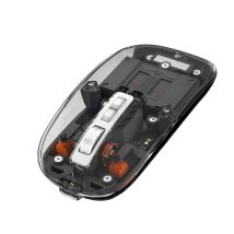 SOURIS MULTI-CONNEXIONS TRANSPARENTE
