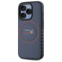 Funda Red Bull para iPhone 15 Pro Max 6.7 funda rígida azul marino Piel Anillo rojo MagSafe - Nuevo