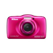 Nikon COOLPIX S32 1/3.1 Cámara compacta 13,2 MP CMOS 4160 x 3120 Pixeles Rosa- Reacondicionado - Muy buen estado