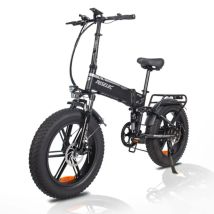 Bicicletta Elettrica HedaTX PX6 | Velocità Massima 45 km/h | Autonomia 40 km | Motore 750W | Batteria 48V 13Ah | Pnei da 20 PolliciT | Nero | Ruota 