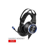 Casque Lenovo Gamer HS25 avec microphone, noir