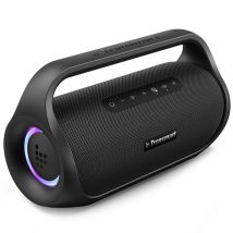 Tronsmart Bang MINI 60W Altavoz Bluetooth portátil, Altavoz inalámbrico IPX6 Bluetooth 5.3 con Graves estéreo, batería incorporada de 4000mAh, Tiempo 