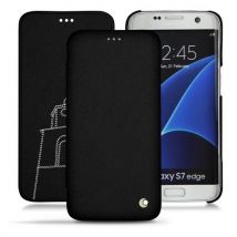 Noreve 21186TD59/F coque de protection pour téléphones portables 14 cm (5.5 ) Folio porte carte Noir, Blanc Samsung Galaxy S7 Edge