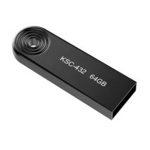 iKaku KSC-432 Clé USB 2.0 64 Go haute vitesse super fine avec protection magnétique blindée