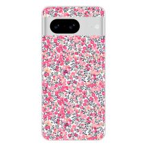 Coque en silicone - Compatible pour Google Pixel 8 - design liberty wiltshire rose