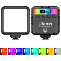 Ulanzi VL49 RGB Lumière LED rechargeable, temperature réglable, CRI 95+.