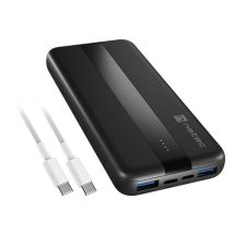 NATEC TREVI SLIM Q V2 Lithium Polymère (LiPo) 10000 mAh Noir