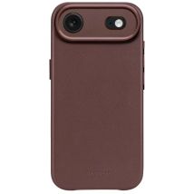 Coque pour iPhone 17 Air MagSafe en Cuir Antichocs Marron