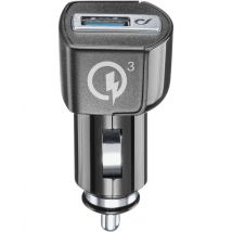 Cellularline USB Car Charger 18W - Huawei, Xiaomi, Wiko, Asus and other smartphone Chargeur de voiture adaptatif 18W