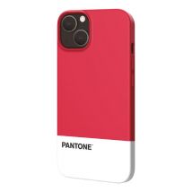 Pantone PT-PC1007R1 coque de protection pour téléphones portables 15,5 cm (6.1 ) Housse Rouge, Blanc Apple iPhone 13