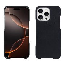 Apple iPhone 16 Pro Funda de piel - - Negro - Piel saffiano - Nuevo