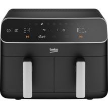 Beko FRL5388B friteuse Double 8,5 L Autonome 2400 W Friteuse d'air chaud Noir