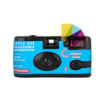 Appareil photo argentique 24x36 Lomography Simple Use Camera Couleur Réutilisable