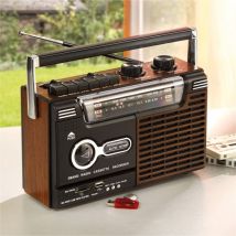 Radio-cassette USB look Rétro OLDSOUND