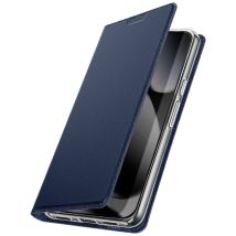 Étui Clapet pour Google Pixel 10 Pro XL avec Porte-cartes Série Skin Pro Bleu nuit