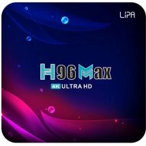 Lipa H96 Max Android TV Box 2-16 Go Android 11 - Lecteur multimédia pour TV - Streamer multimédia - Boîtier TV Android