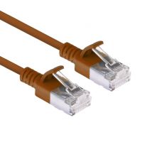 ACT DC7230 câble de réseau Marron 0,15 m Cat6a U/FTP (STP)
