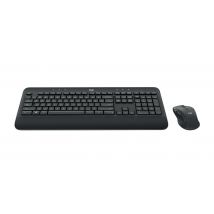 Logitech 920-008923 clavier Souris incluse Bureau RF sans fil QWERTY US International Noir