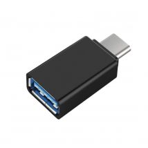 Adaptador superrápido de USB-C a USB 3.0 Negro - Nuevo
